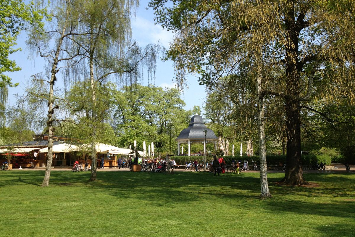Der Musikpavillon Leipzig im Clara-Zetkin-Park